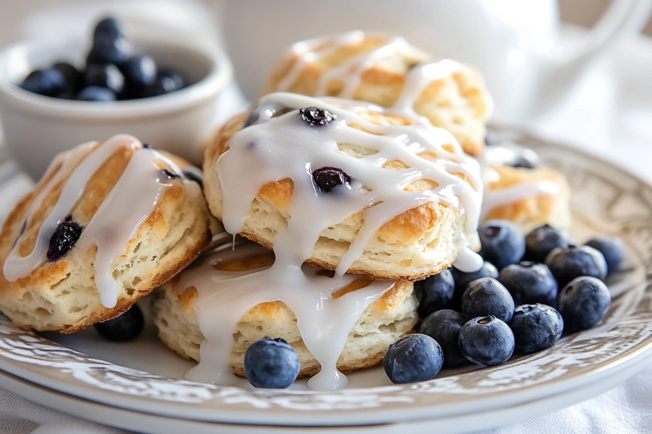 How to Make Sweet Blueberry Biscuits at Home