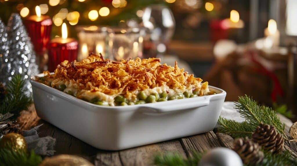 Campbell Green Bean Casserole dish