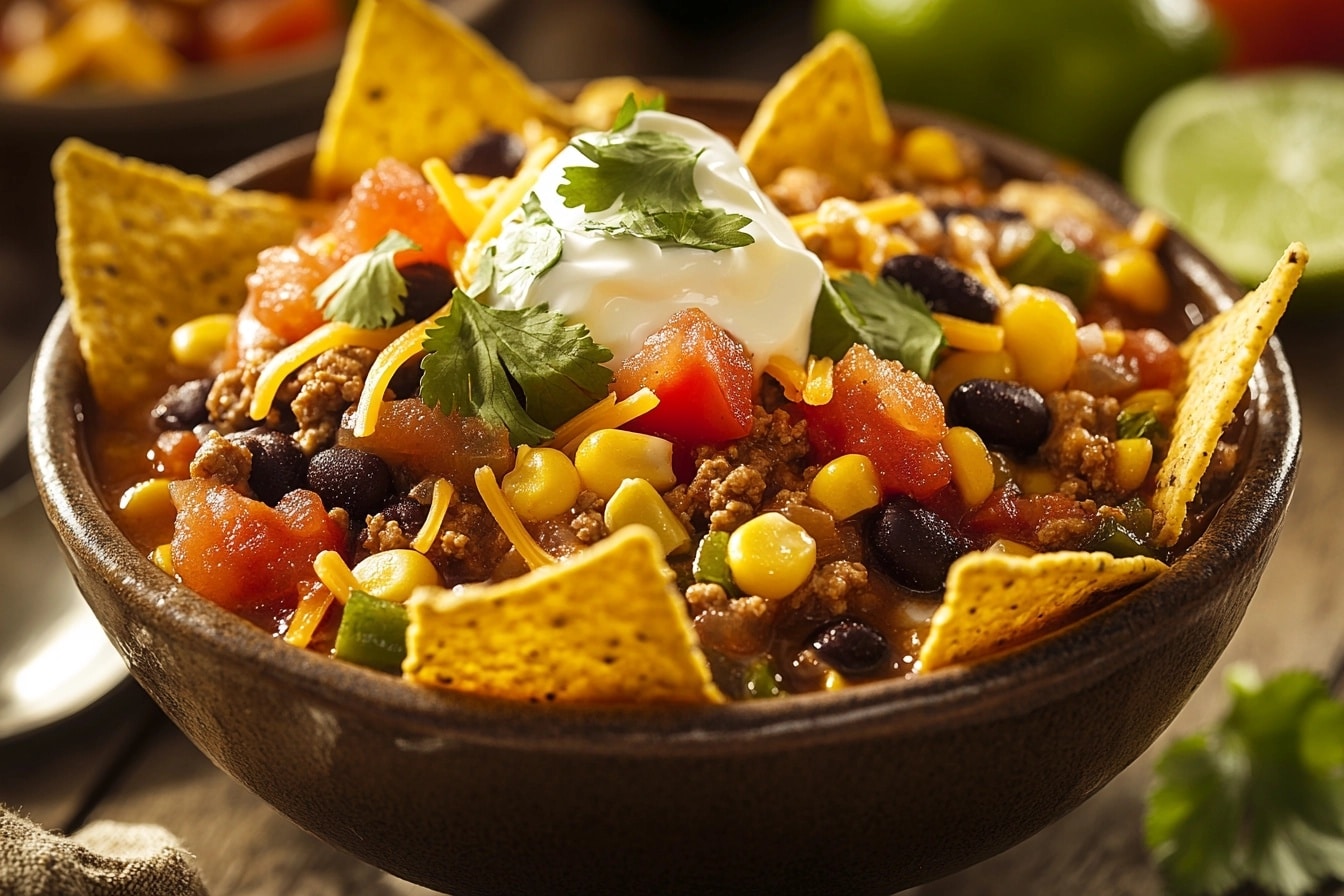 Taco Soup Fritos Recipe: A Flavorful and Easy Meal
